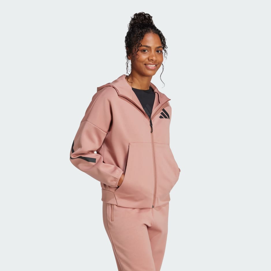 adidas adidas Z.N.E. Full-Zip Hoodie - Image 2