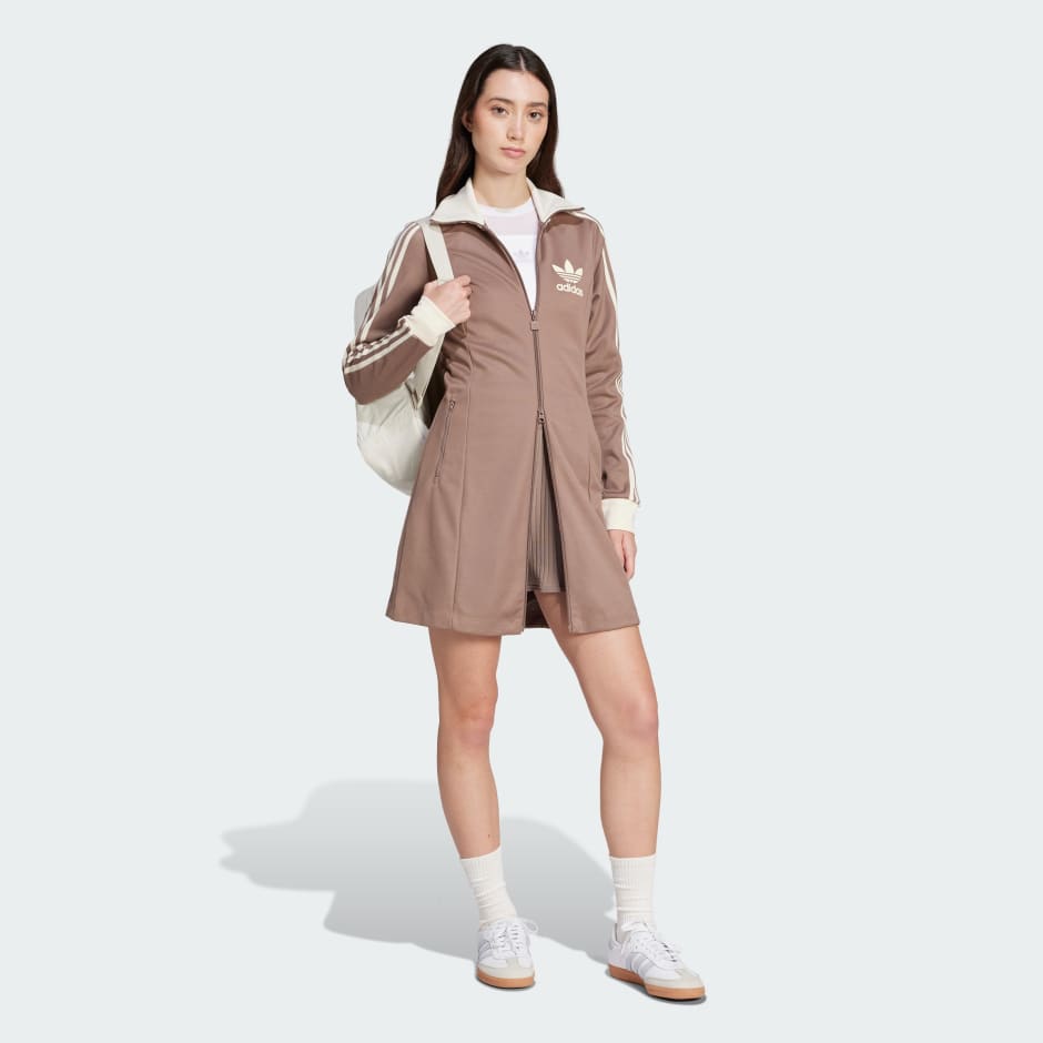 adidas Adicolor 3-Stripes Track Top Dress - Image 2