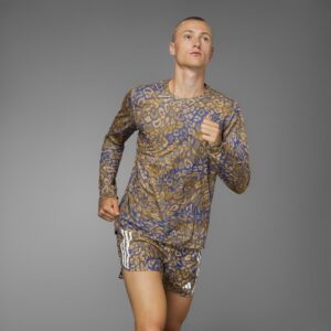 adidas Own the Run CLIMACOOL 3-Stripes Long Sleeve Tee