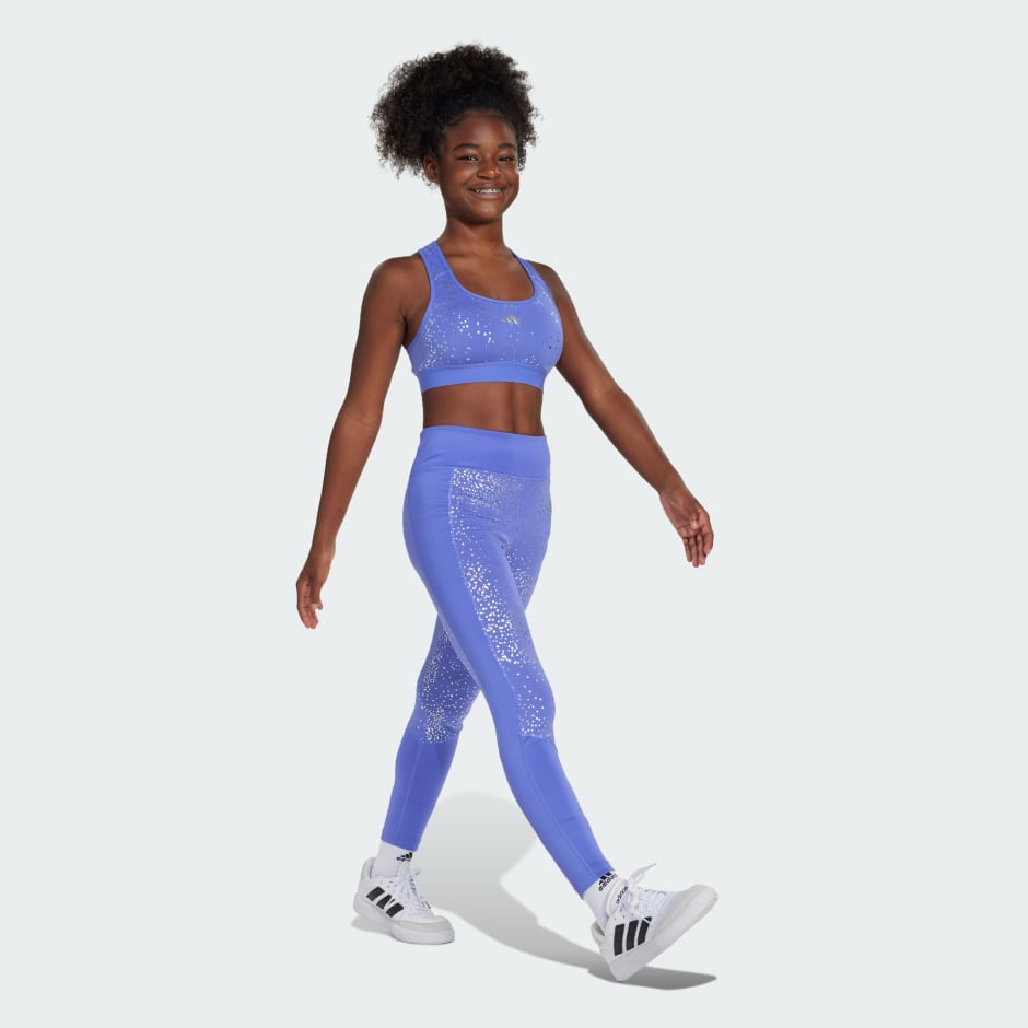 adidas Optime Glam 7/8 Leggings Kids - Image 2