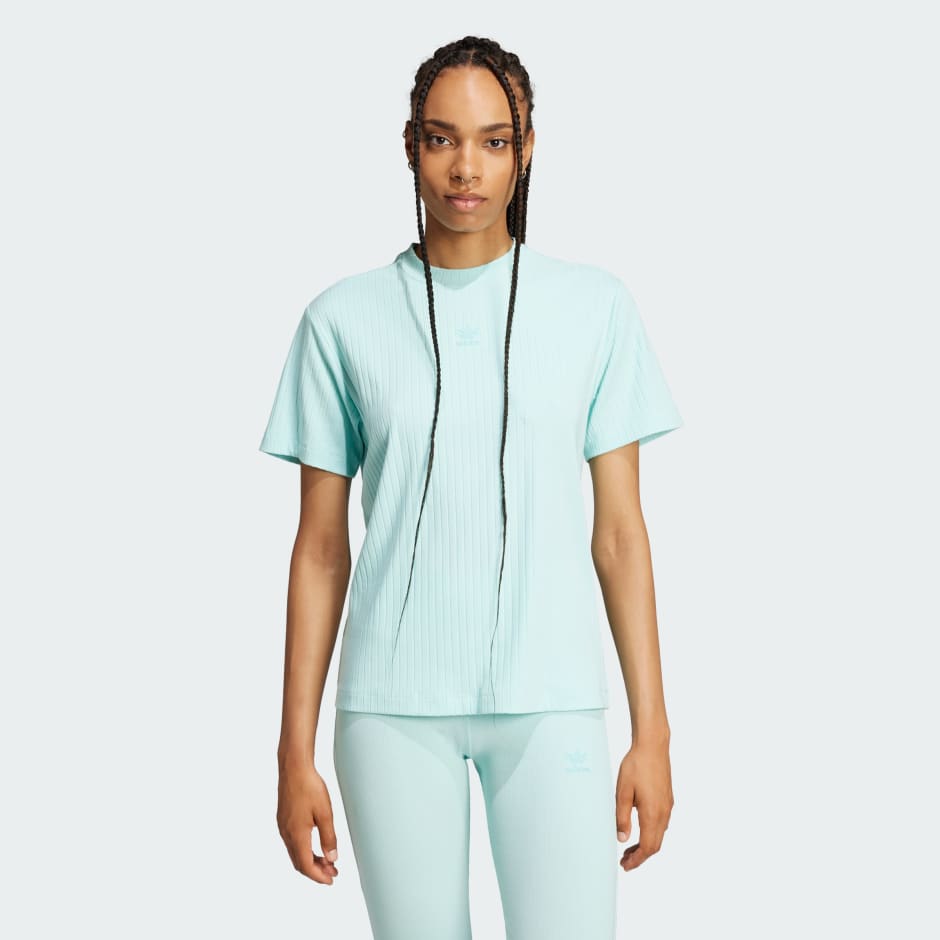 adidas Essentials Wide Rib Tee