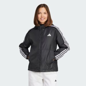 adidas Essentials 3-Stripes Insulation Hooded Jacket