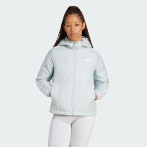 adidas Essentials 3-Stripes Insulation Hooded Jacket