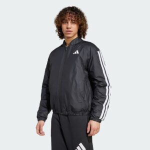 adidas Essentials 3-Stripes Insulated Bomber Jacket