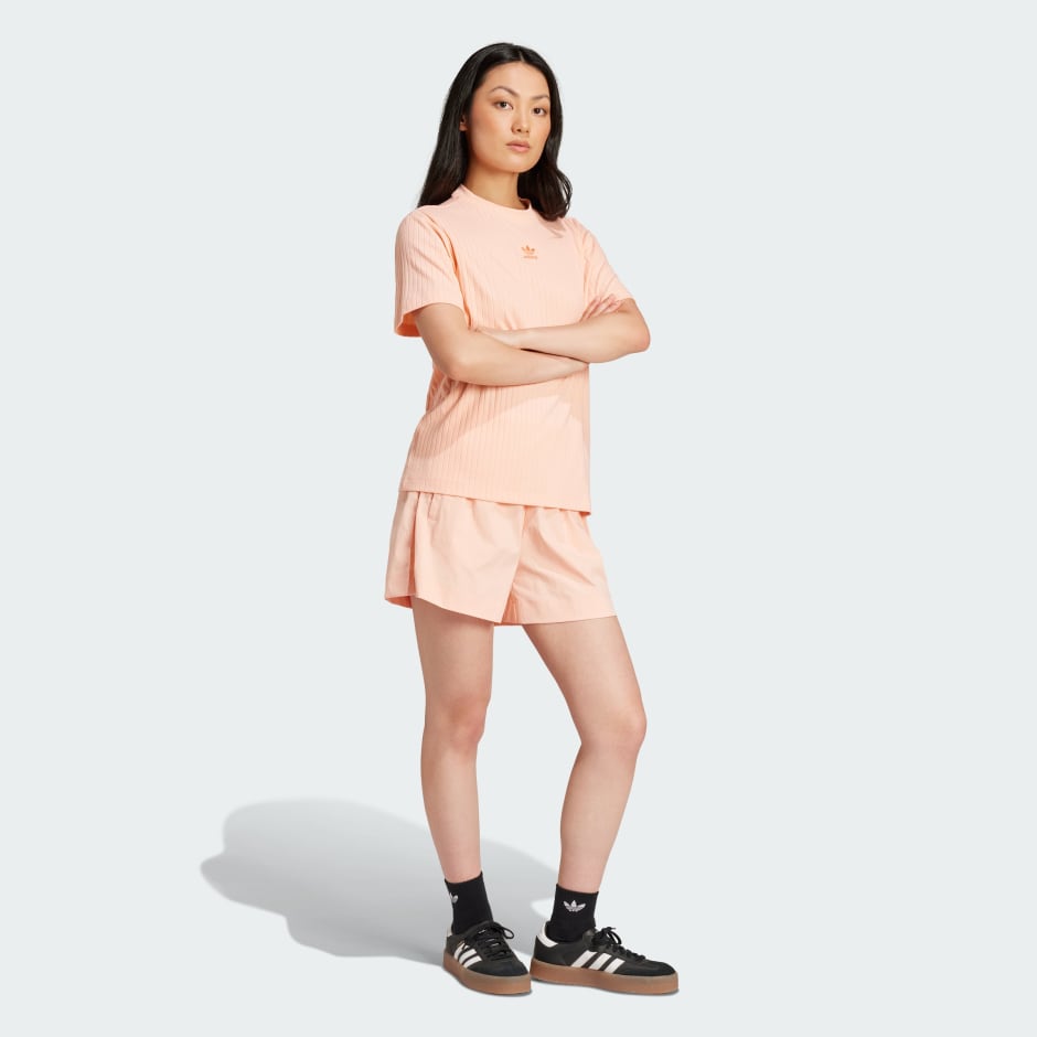 adidas Essentials Wide Rib Tee - Image 2