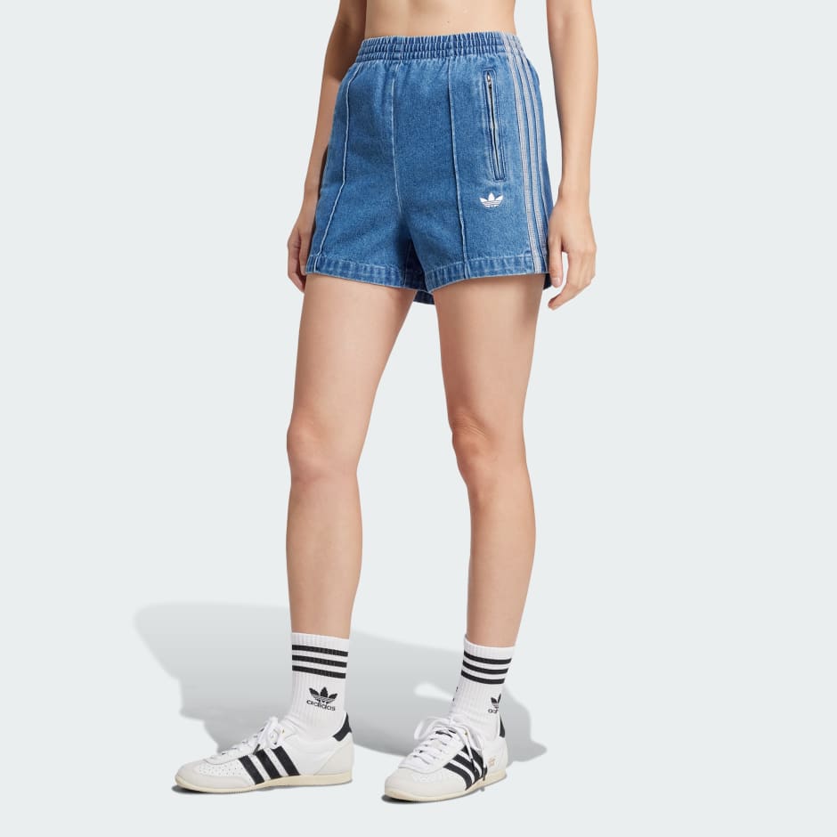 adidas Adicolor Denim Firebird Shorts