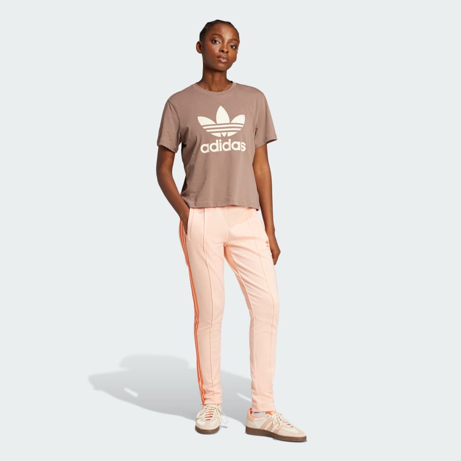 adidas Adicolor Trefoil Boxy Tee - Image 2