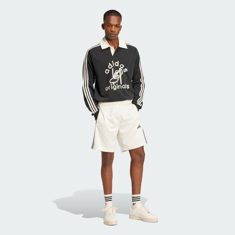 adidas Mesh Stripe Shorts - Image 2