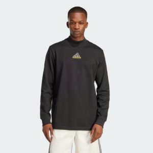 adidas Long Sleeve Mock Neck Q1 Top