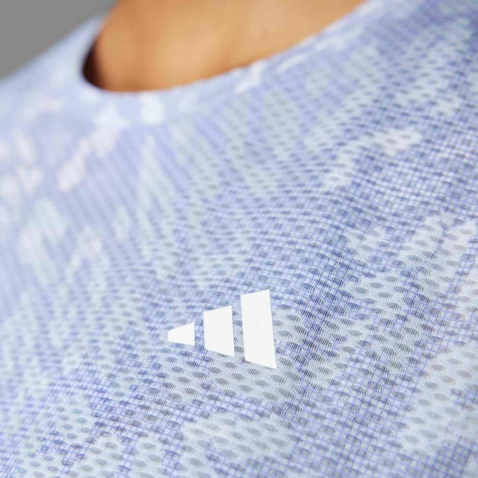 adidas Own the Run CLIMACOOL 3-Stripes Tank Top - Image 2