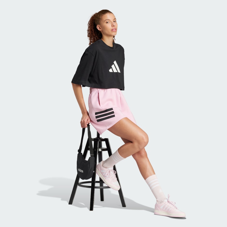 adidas Future Icons 3 Bar Logo Tee - Image 2