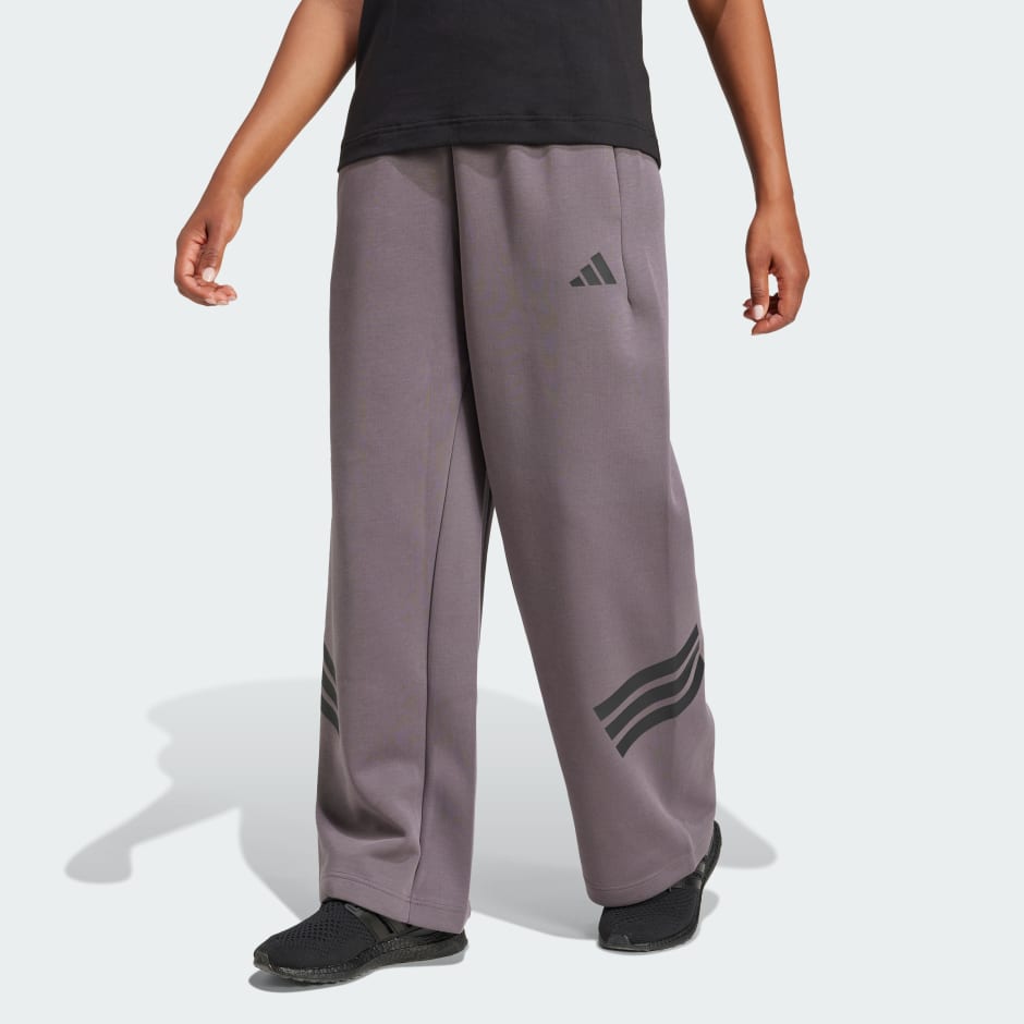 adidas Future Icons 3-Stripes Open-Hem Pants