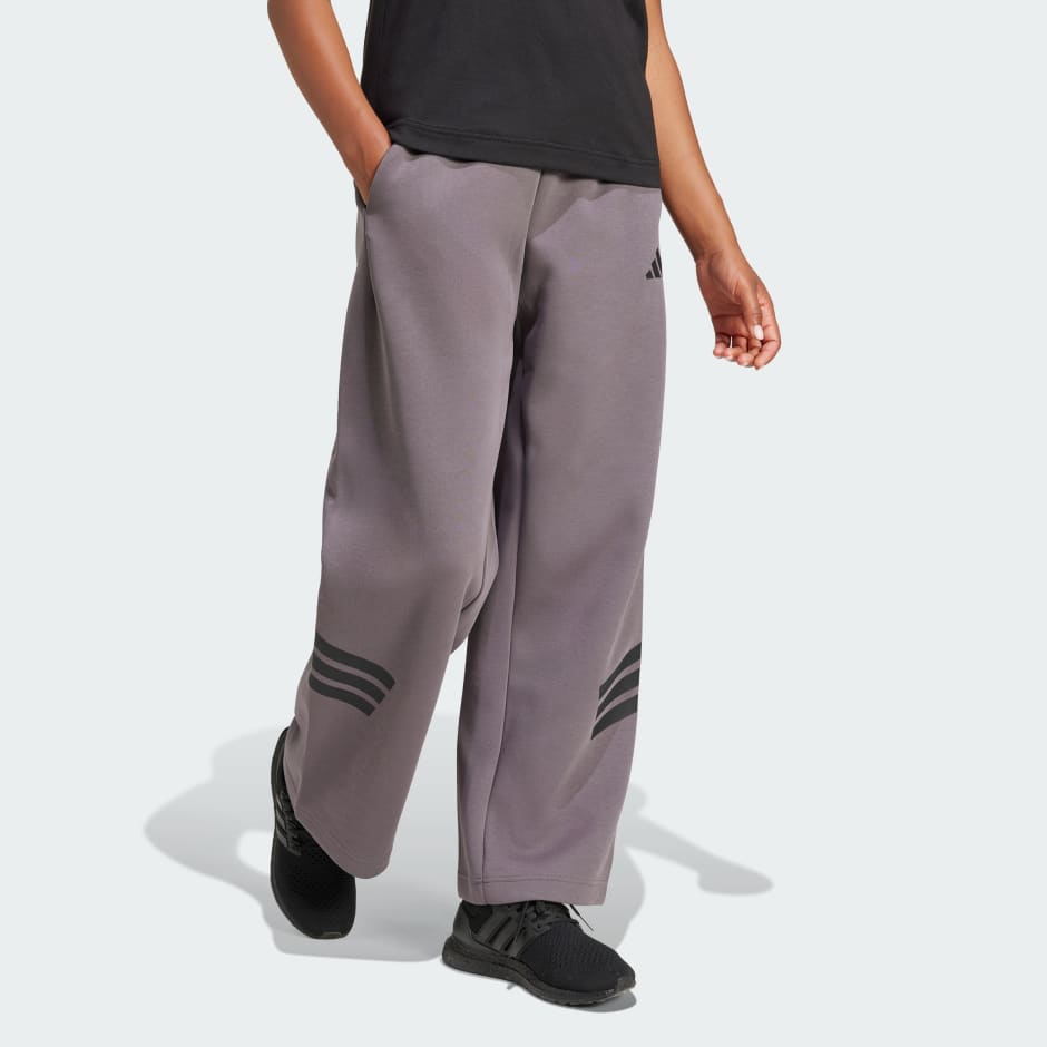 adidas Future Icons 3-Stripes Open-Hem Pants - Image 2