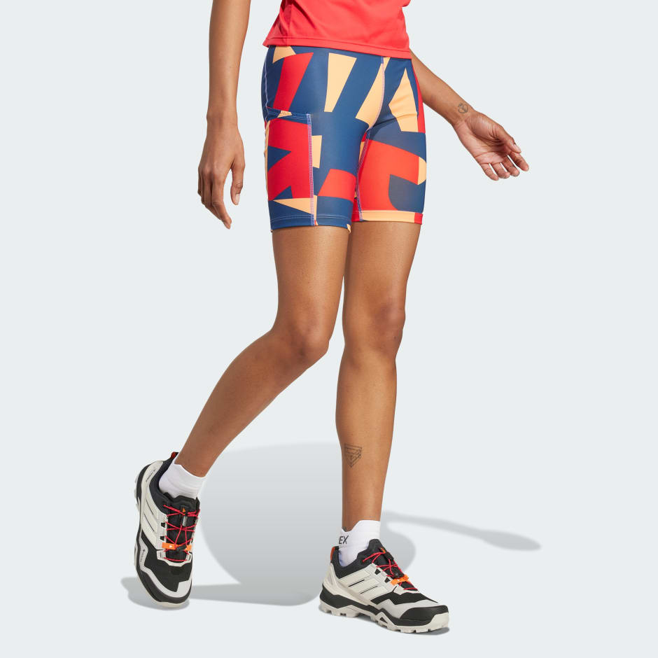 adidas Terrex Multi 8-Inch Tight Shorts Printed - Image 2