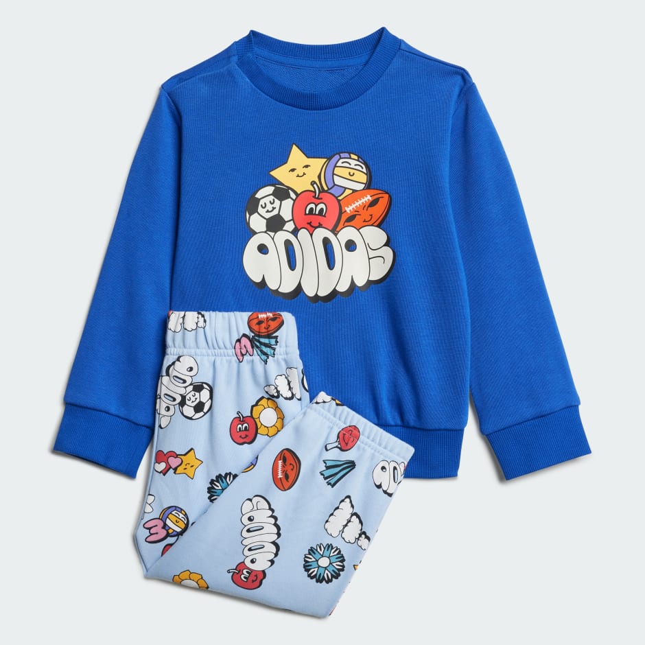 adidas Seasonal Essentials Fun Track Suit Set Kids