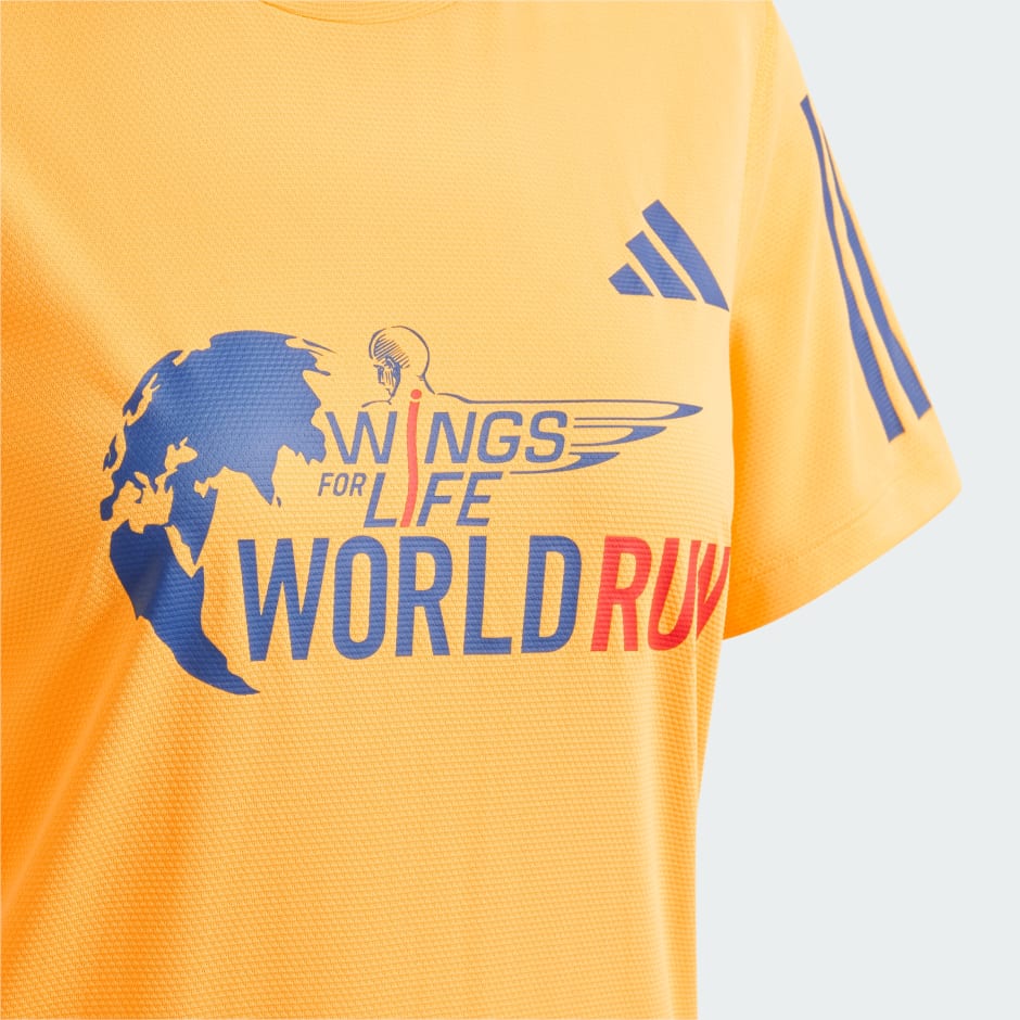 adidas Wings for Life World Run Participant Tee - Image 2