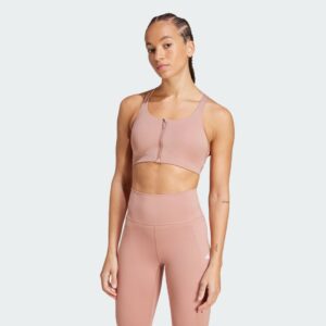 adidas TLRD Impact Luxe High Support Zip Bra