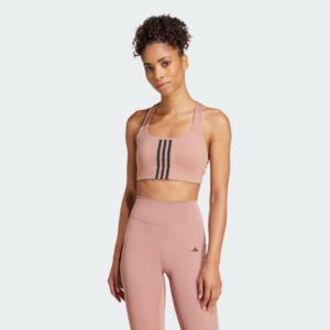 adidas Powerimpact Training Medium-Support 3-Stripes Bra