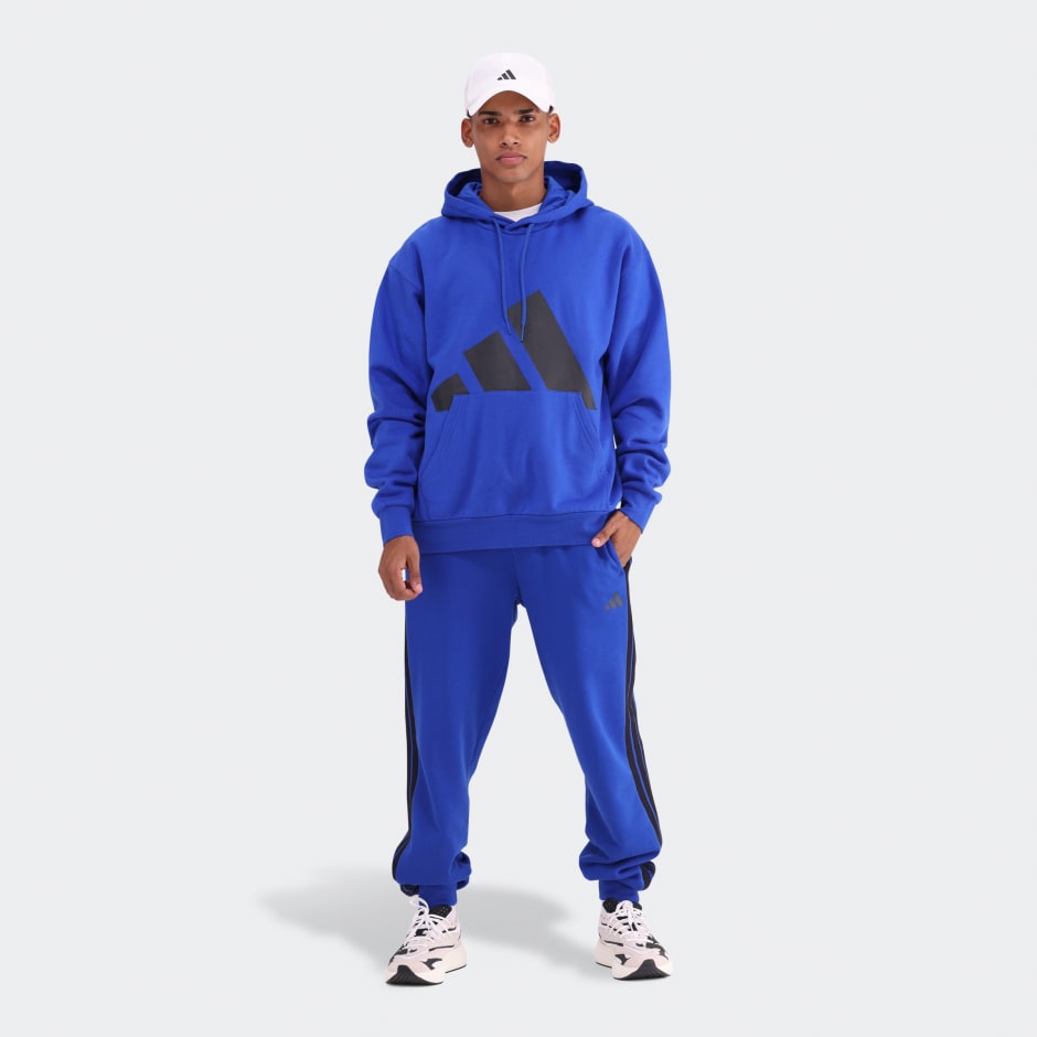 adidas Essentials Big Logo Fleece Hoodie - Image 2