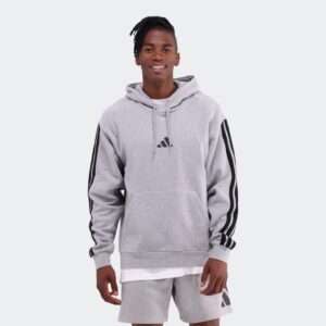 adidas Essentials 3-Stripes Fleece Hoodie
