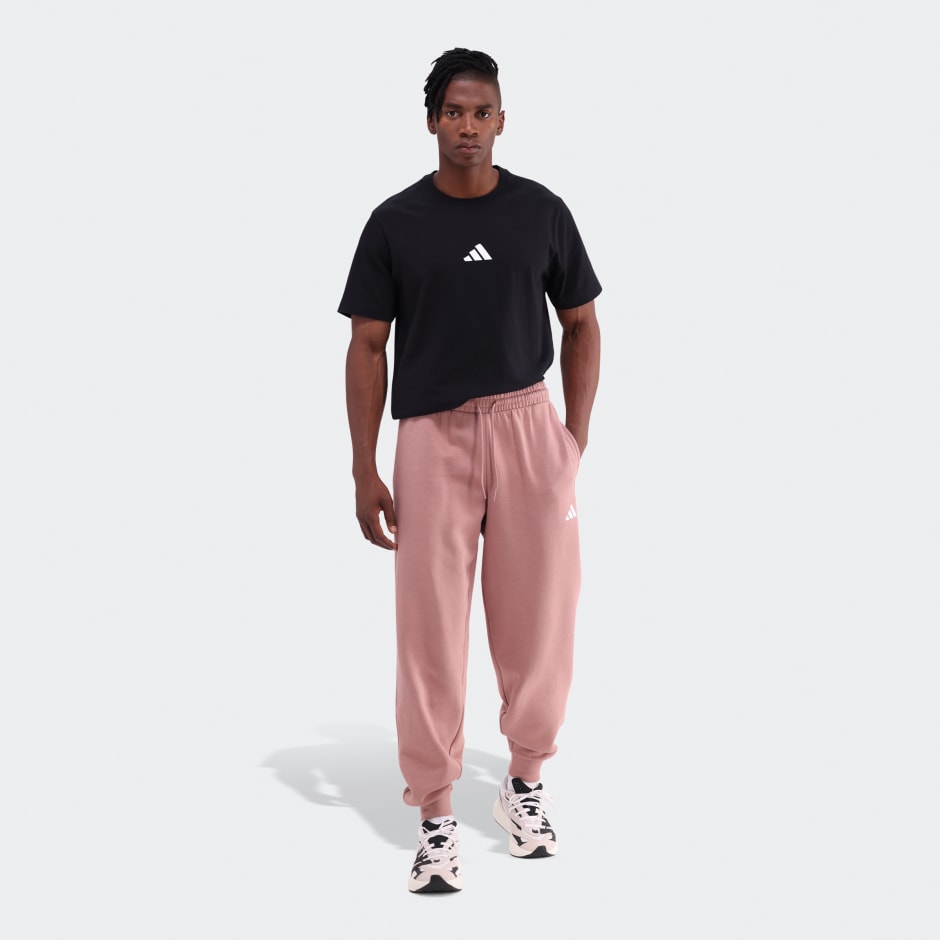 adidas Essentials Feelcozy Fleece Joggers - Image 2