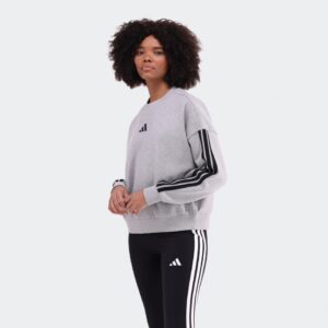 adidas Essentials 3-Stripes Fleece Sweatshirt