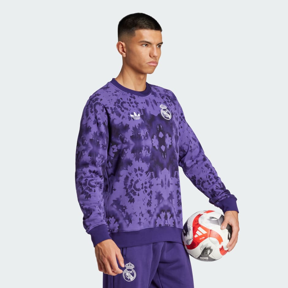 adidas Real Madrid CNY Crew Sweatshirt - Image 2