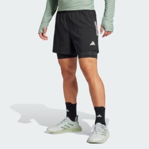 adidas Own the Run CLIMACOOL 2-in-1 Shorts