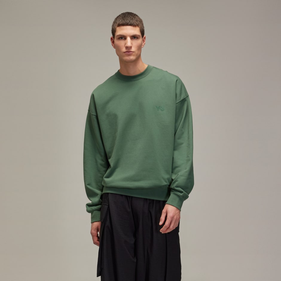 adidas Y-3 French Terry Crew Sweater