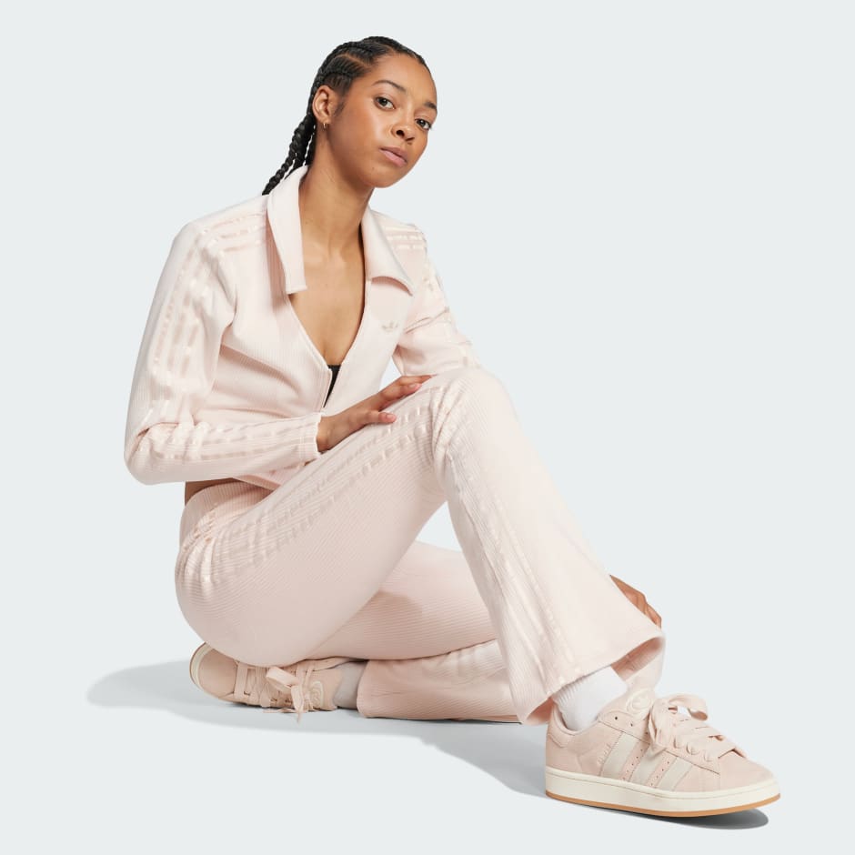 adidas Rib Flared Leggings - Image 2