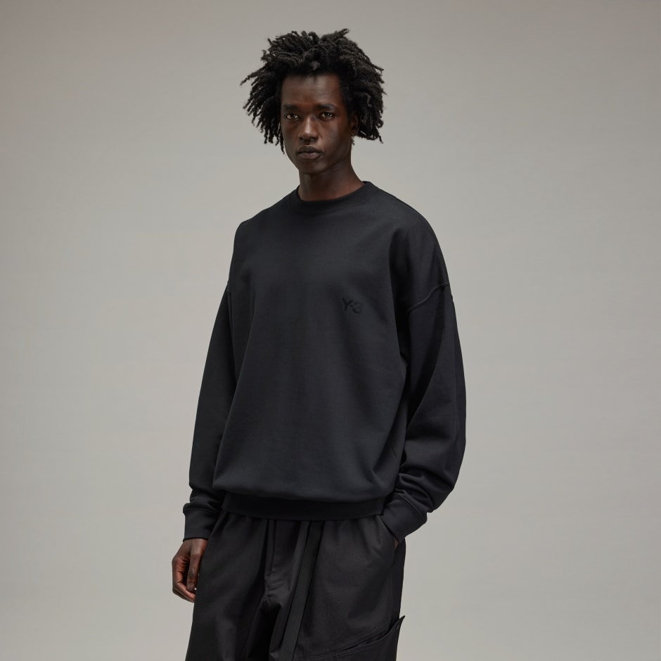 adidas Y-3 French Terry Crew Sweater
