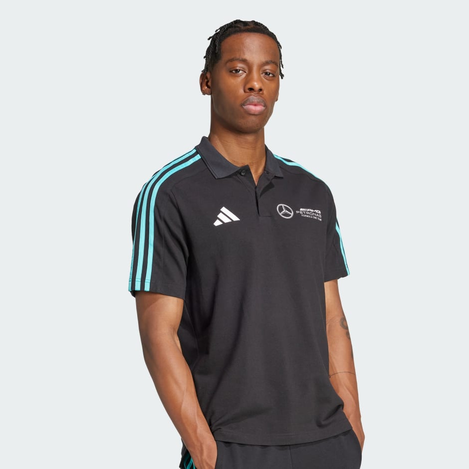 adidas MERCEDES - AMG PETRONAS FORMULA ONE TEAM DNA POLO MEN - Image 2